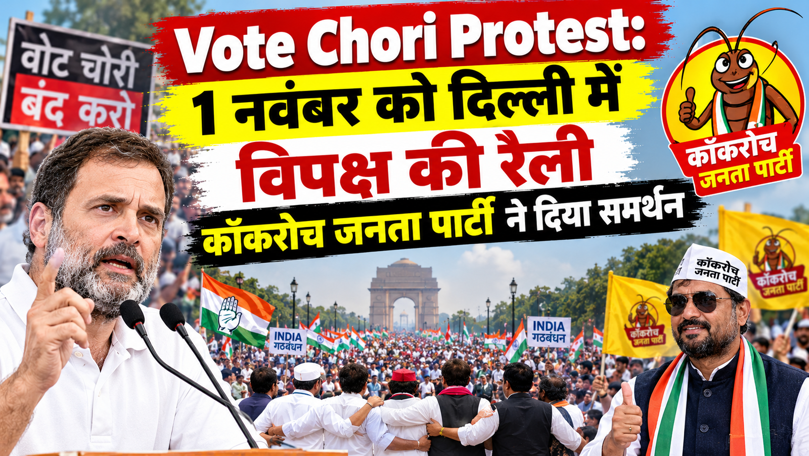 INDIA Alliance Rally